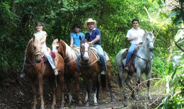 Paseos a caballo con guia